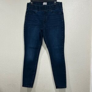Universal Thread Dark Blue High Rise Pull-On Jeggings